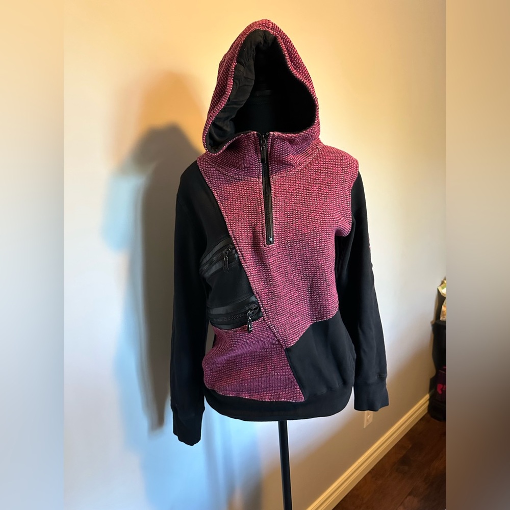 Oxy Women's Half-Zip Hooded  Sweatshirt